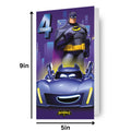 Batman Batwheels Age 4 Birthday Card