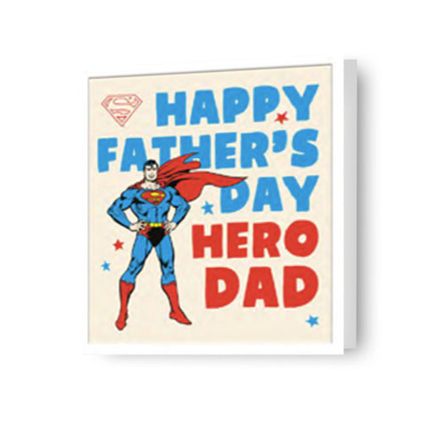 SUPERMAN HERO FATHER'S DAY CARD