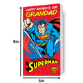 Biglietto per la festa del papà di Superman Grandad