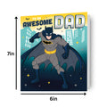 Batman 'Awesome Dad' Father's Day Card