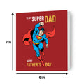 Superman 'Super Dad' Father's Day Card