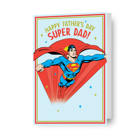 DC Comics Superman 'Super Dad!' Father's Day Card