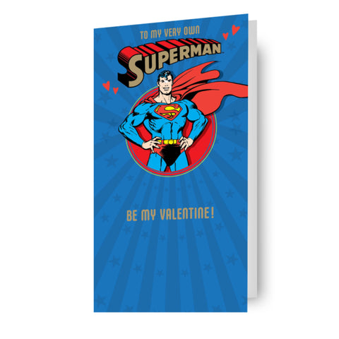 Warner Bros 'My Very Own Superman' Valentine's Day Card