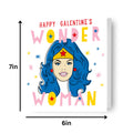 Wonder Woman 'Galentine's' Valentine's Day Card