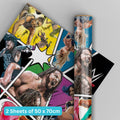 WWE Wrestling Gift Wrap 2 Sheets and Tags