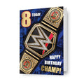 WWE Age 8 Birthday Card