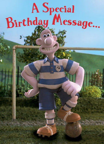 Wallace and Gromit Birthday Card