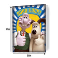 Wallace & Gromit 'Good Luck!' Card