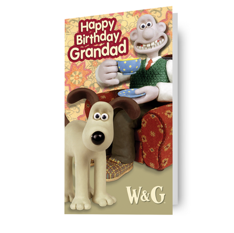 Wallace & Gromit Biglietto d'auguri per nonno