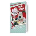 Wallace & Gromit 'Happy Anniversary Mum & Dad' Card