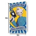 Wallace & Gromit Dad Birthday Card