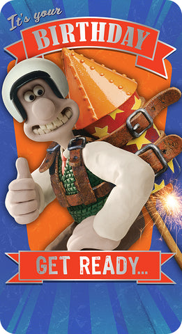 Wallace & Gromit Birthday Card