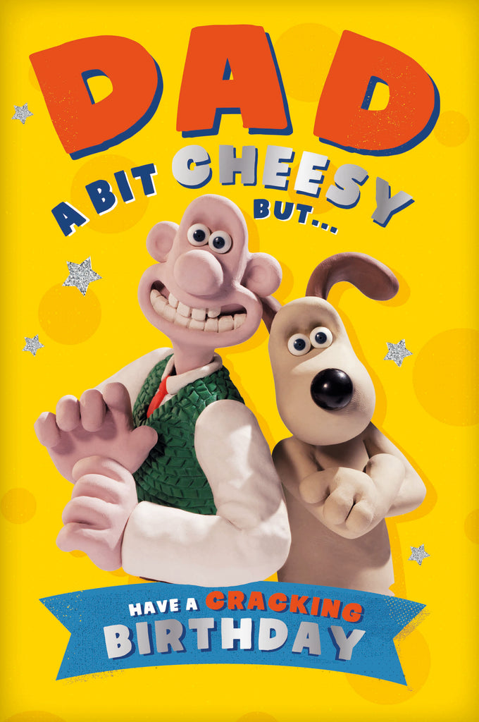 Wallace & Gromit Dad Birthday Card