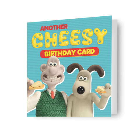 Wallace and Gromit 'Another Cheesy Birthday' Card