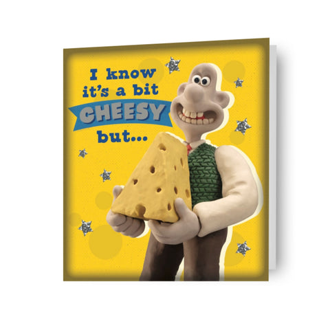 Wallace & Gromit 'Cheesy' Father's Day Card
