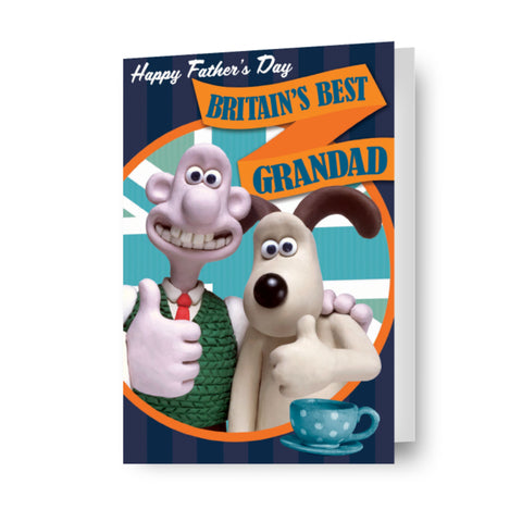 Wallace & Gromit Happy Father's Day Grandad Card