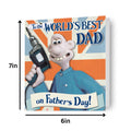 Wallace & Gromit 'World's Best Dad' Father's Day Card