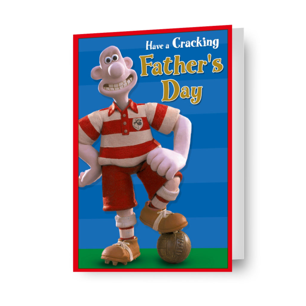 Wallace & Gromit Red Kit 'Cracking' Father's Day Card