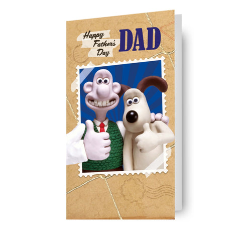Wallace & Gromit 'Dad' Father's Day Card
