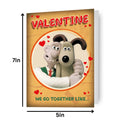 Wallace & Gromit 'We Go Together Like...' Valentine's Day Card