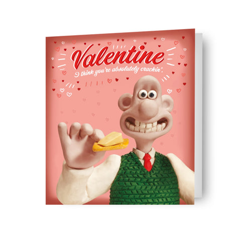 Wallace & Gromit 'Absolutely Cracking' Valentine's Day Card