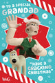 Wallace & Gromit Grandad Christmas Card