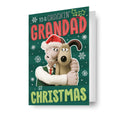 Wallace & Gromit Grandad Christmas Card
