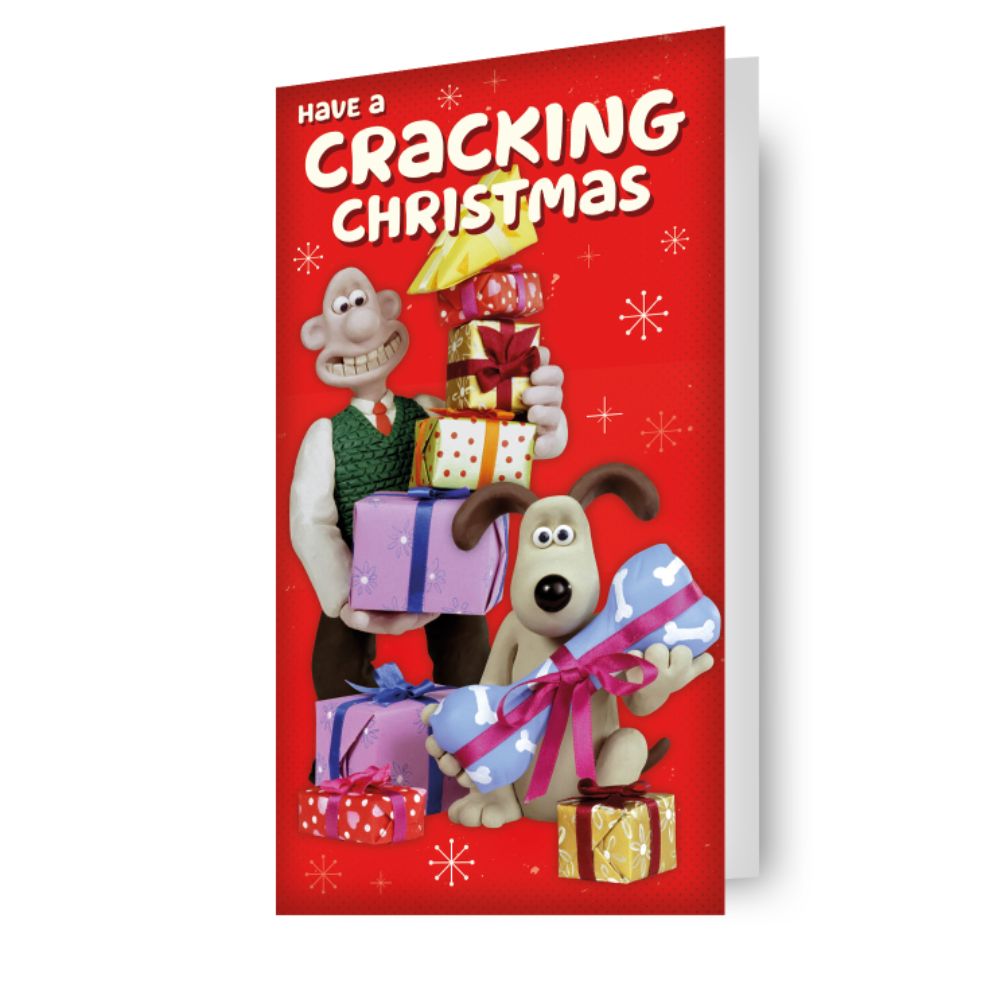 Wallace & Gromit Cracking Christmas Card