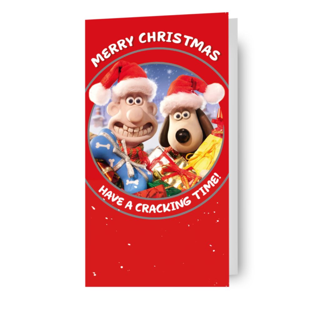 Wallace & Gromit kerstkaart