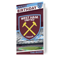 West Ham Happy Birthday Crest Card