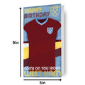 West Ham FC Birthday Card