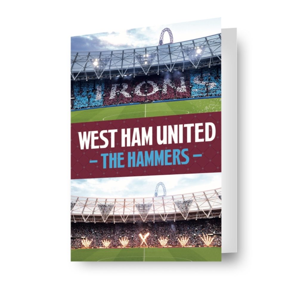 WEST HAM FC LENTICULAR 3D-EFFECT CARD