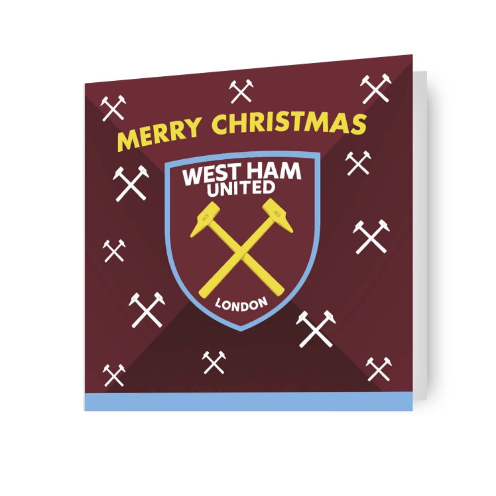 West Ham FC Christmas Card