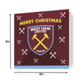 West Ham FC Christmas Card