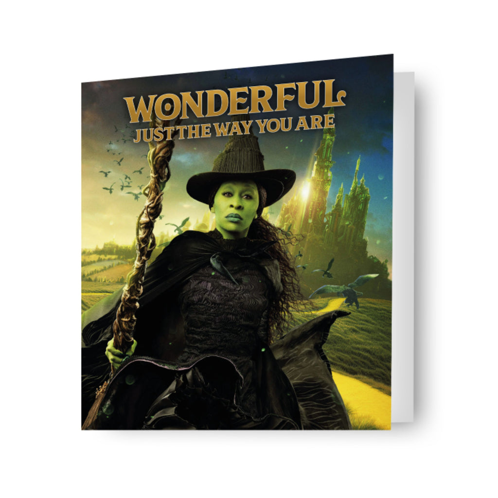 Wicked Elphaba 'Wonderful' Card