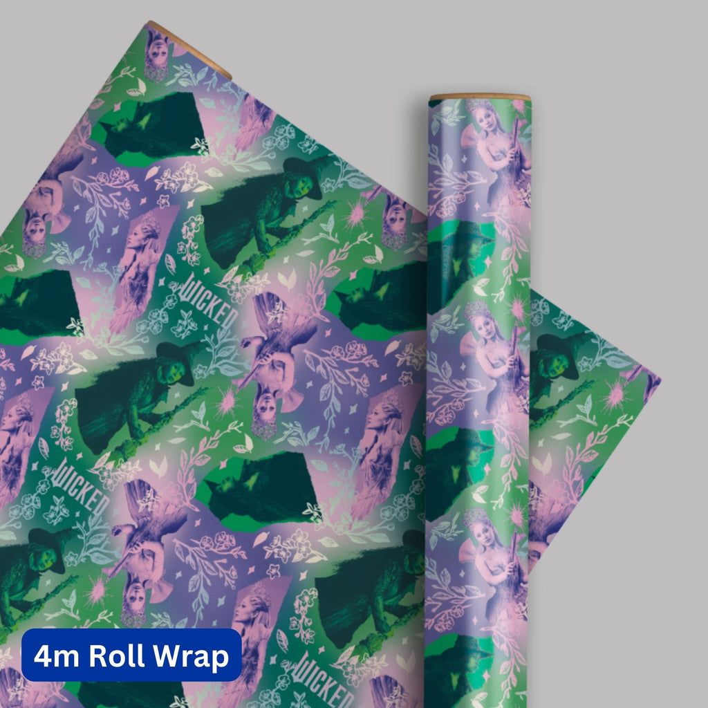 Wicked Christmas Wrapping Paper 4m Roll