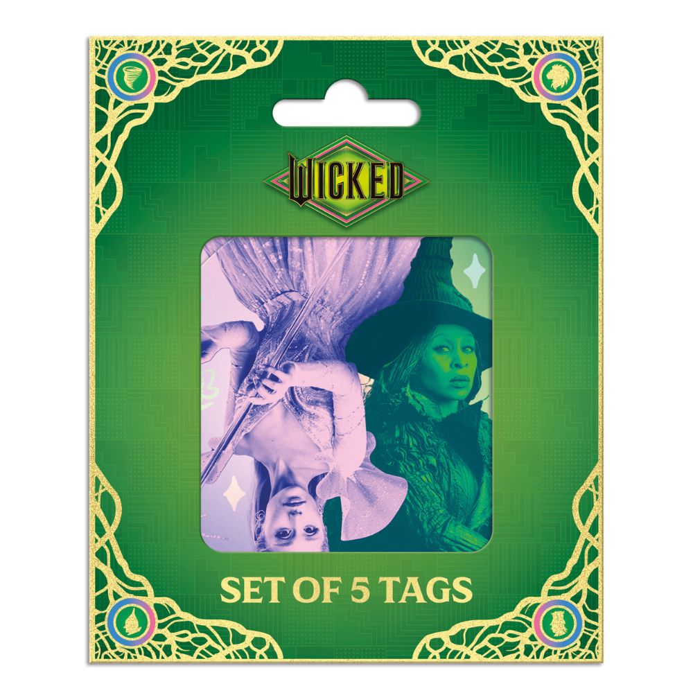 Wicked Pack of 5 Christmas Gift Tags