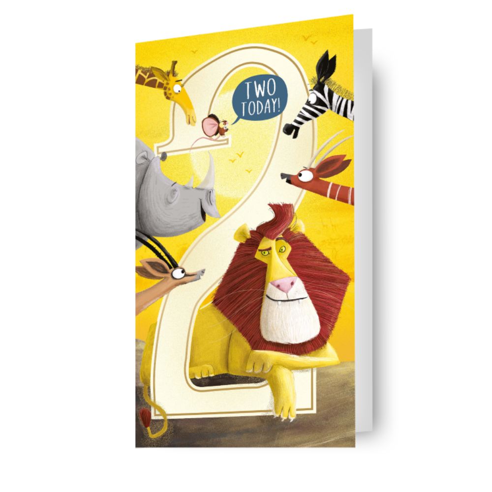 The World Of Rachel Bright and Jim Field Age 2 Birthday Card