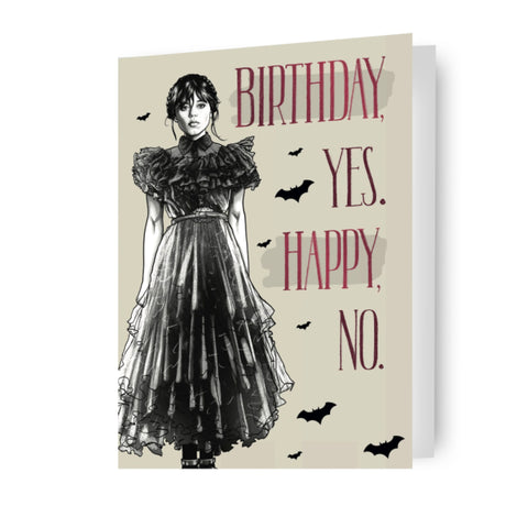 Wednesday Birthday Card