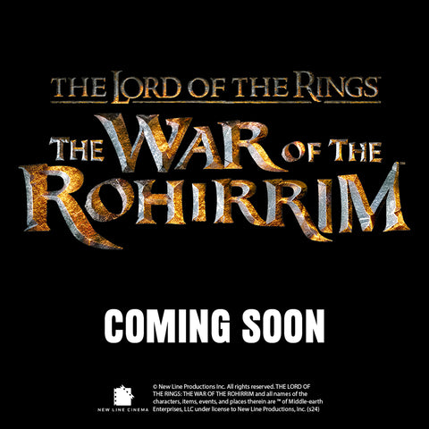 THE LORD OF THE RINGS: THE WAR OF THE ROHIRRIM MOVIE 2025 SQUARE CALENDAR