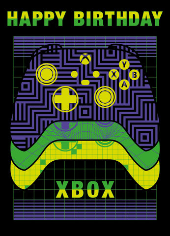 XBOX Birthday Card