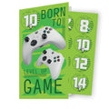 XBOX Multi Ages 7-14 Sticker Birthday Card