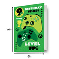 XBOX Multi Ages 7-14 Sticker Birthday Card