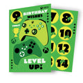 XBOX Multi Ages 7-14 Sticker Birthday Card