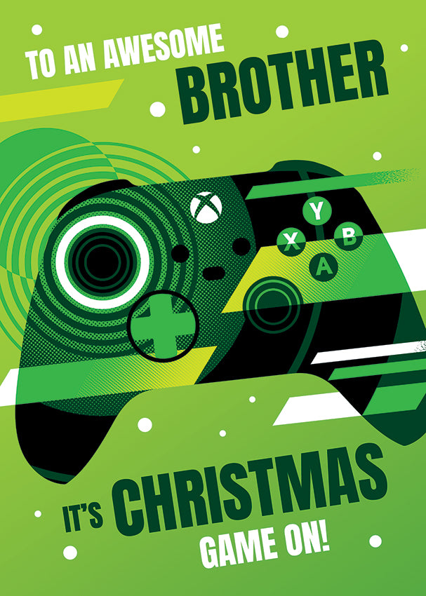 XBOX Brother Kerstkaart