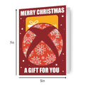 XBOX Christmas Card Gift Card Money Wallet