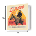 Yellowstone Birthday Card