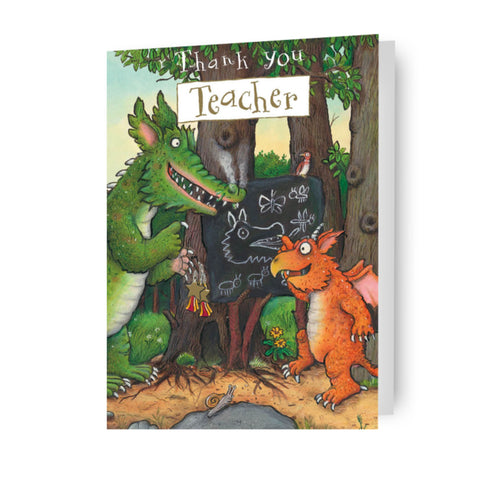 Zog Thank You Teacher Card