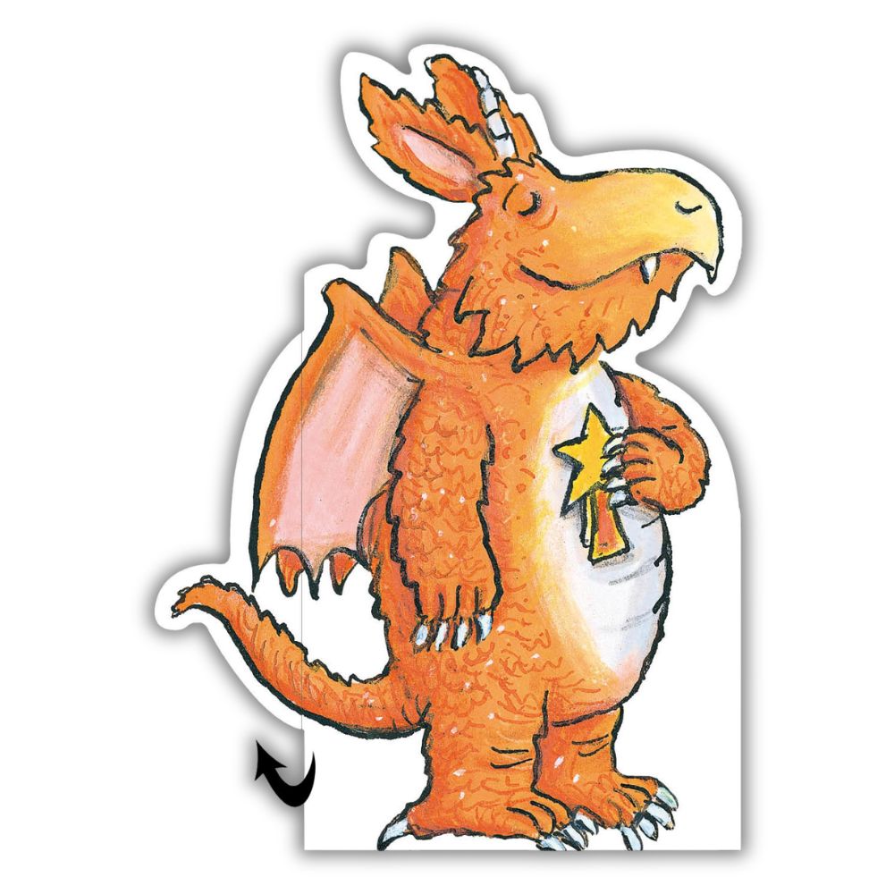 Zog Die Cut Birthday Card