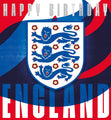 England FC Birthday Card